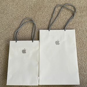 Apple Paper Shopping Bags (2)